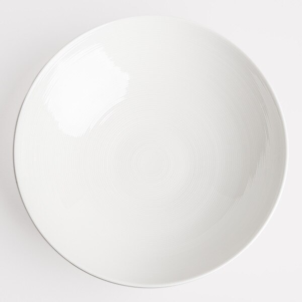 Image of Korin Durable White Coupe Bowl 10" 3