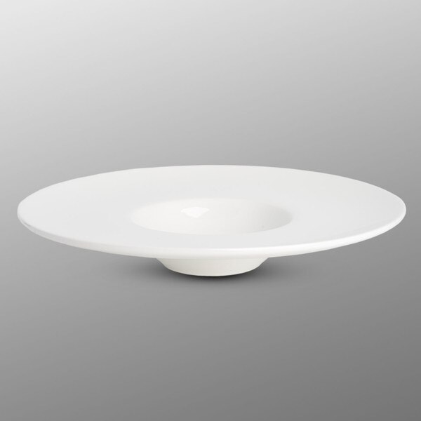Image of Korin Durable White Wide Rim Bowl 11.25" 1