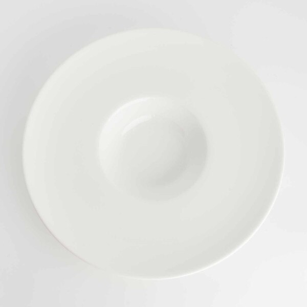 Image of Korin Durable White Wide Rim Bowl 11.25" 3