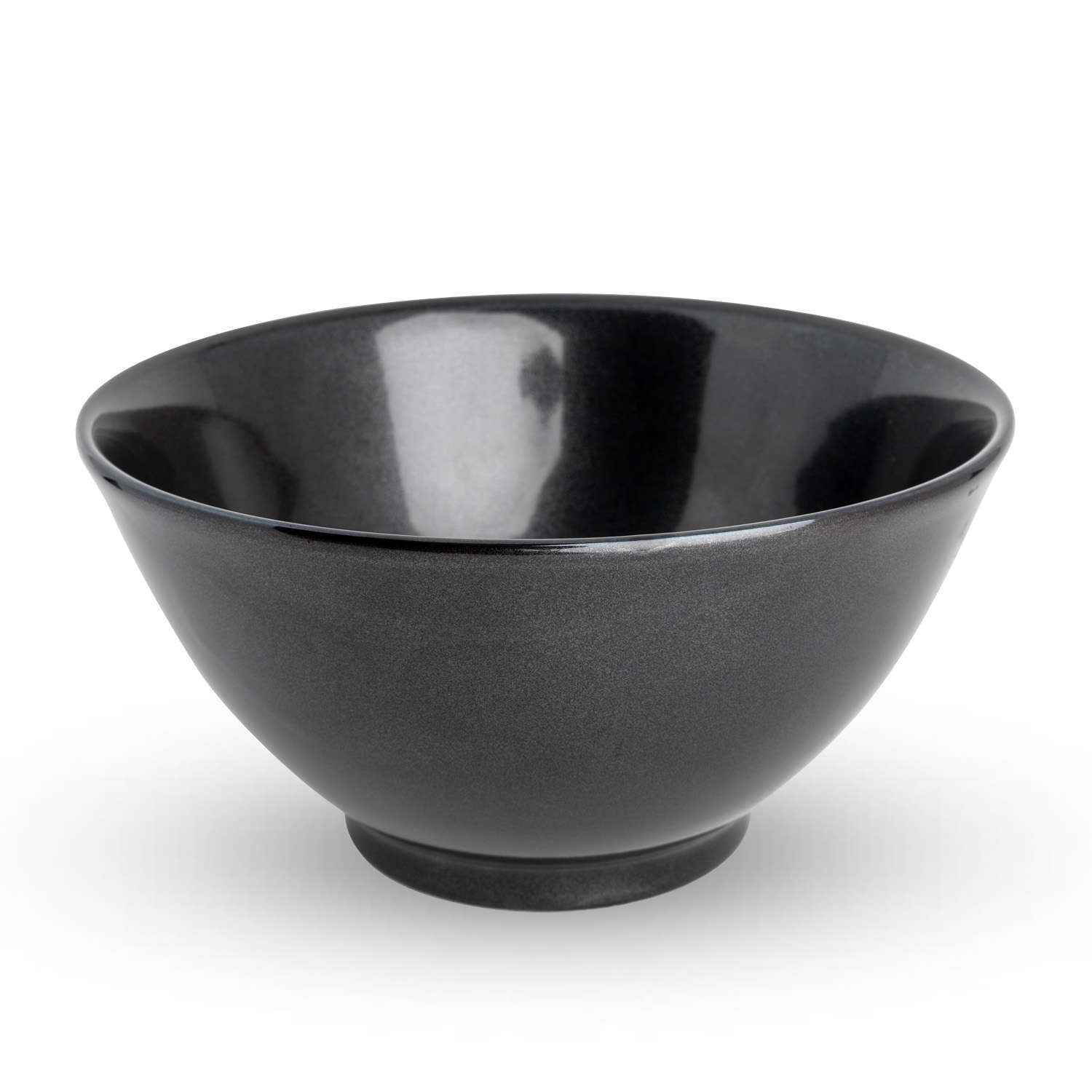 Tessa Black Ramen Bowl 7.5