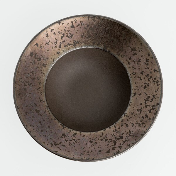 Image of Kinkessho Bronze Wide Rim Bowl 6" 3