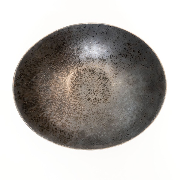 Image of Kinkessho Bronze Oval Bowl 9" 3