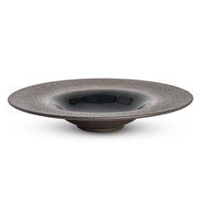 Tanka Cosmic Blue Wide Rim Bowl 9.75"