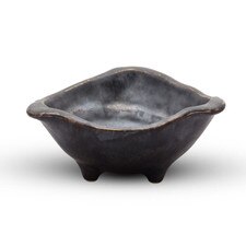 Kyo Black Footed Bowl 4.25"