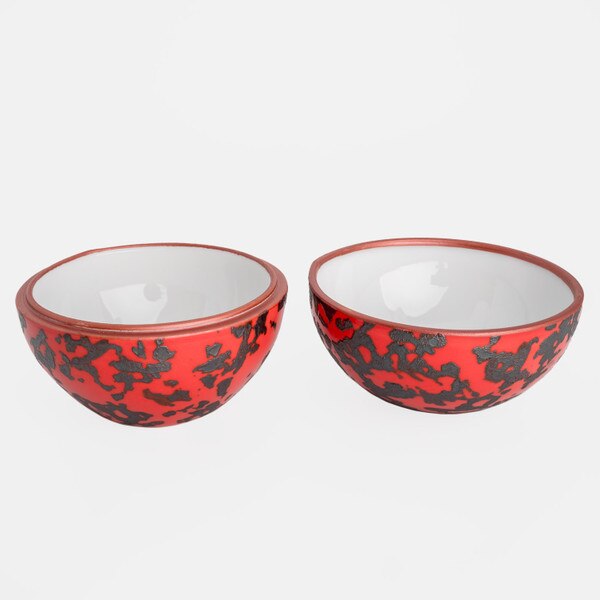 Image of Shumon Round Lidded Bowl 4" 3