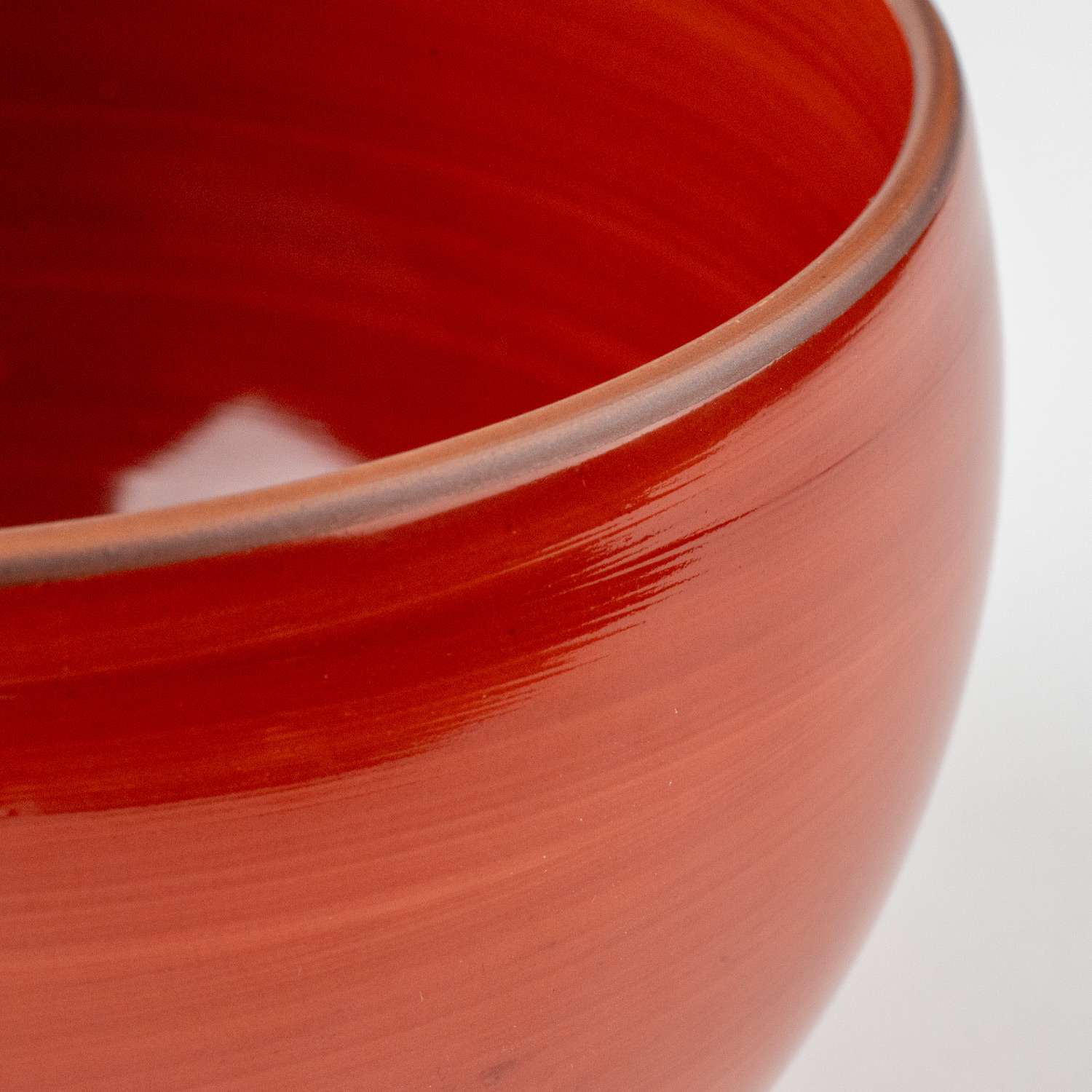 Arita Scarlet Porcelain Bowl 4.75