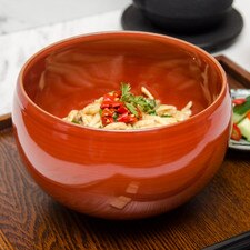 Arita Scarlet Porcelain Bowl 4.75" hover-image