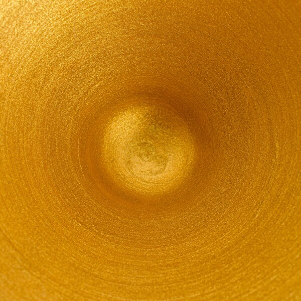 Image of Black Gold Pedestal Bowl 3.75" 4