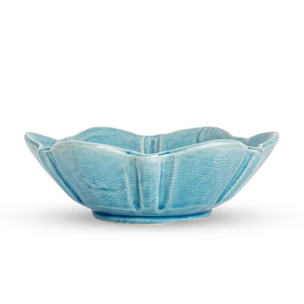 Image of Turquoise Hexagon Bowl 4.75" 2