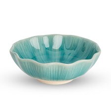 Blue Lake Flower Bowl 4.25"