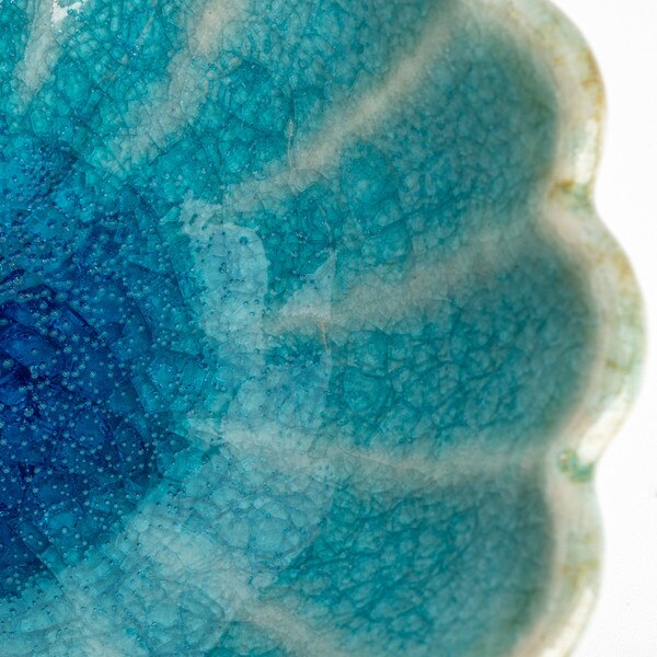 Image of Blue Petal Bowl 4.25" 4