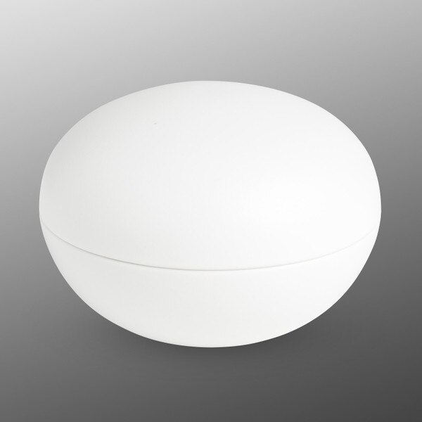 Image of Ren Drop-Shaped Lidded Bowl 4" 1