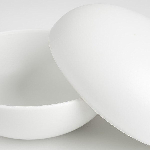 Image of Ren Drop-Shaped Lidded Bowl 4" 6
