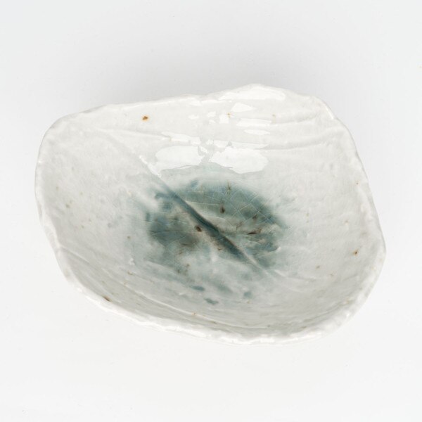 Image of Coral Blue Abstract Bowl 5.75" 3