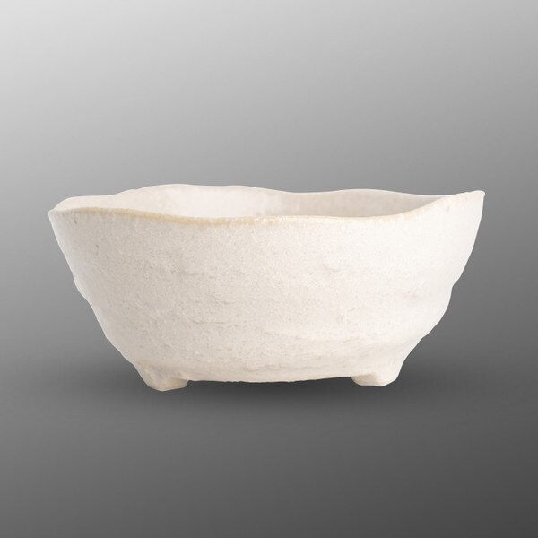Image of White Footed Bowl 5" 2