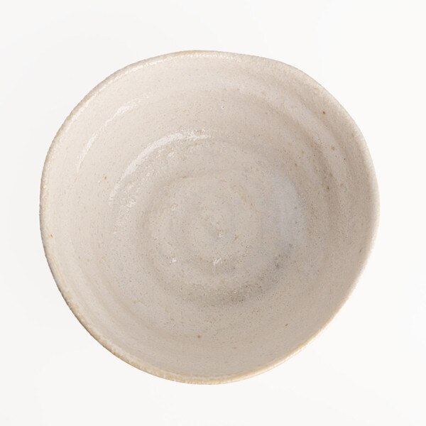 Image of White Footed Bowl 5" 3