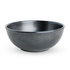 Tessa Black Round Bowl 5"