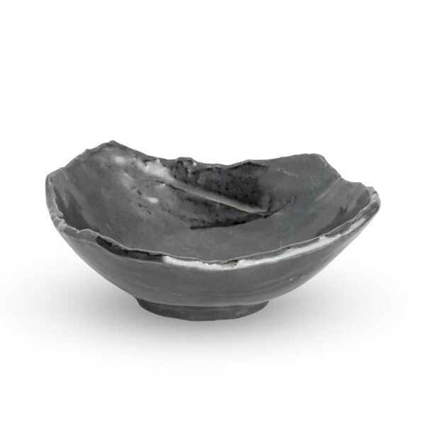 Image of Tessa Black Abstract Bowl 6" 1