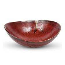 Shuin Red Round Bowl