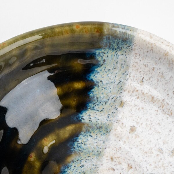 Image of Oribe Black Monochrome Oval Bowl 5.75" 4