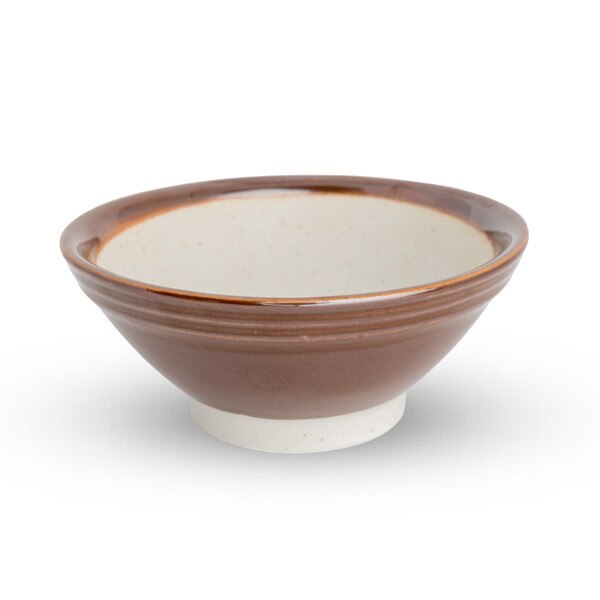 Image of Brown Suribachi Mortar Bowl 5" 1