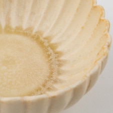 Beige Bamboo Flower Bowl 3.75" hover-image