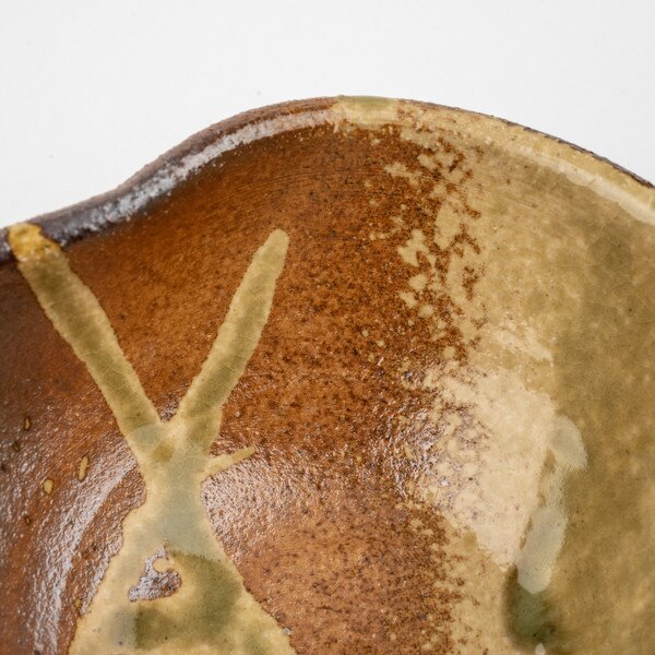 Image of Aged Shigaraki Abstract Bowl 4.75" 4