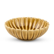 Yellow Kikuwari Bowl 4.5"