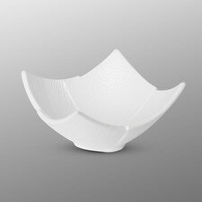 Snow White Square Bowl 4.5"