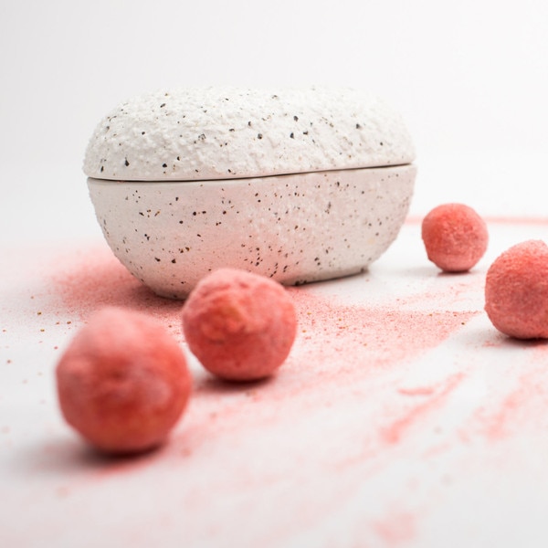 Image of Stone Frost Lidded Bowl 5.5" 6