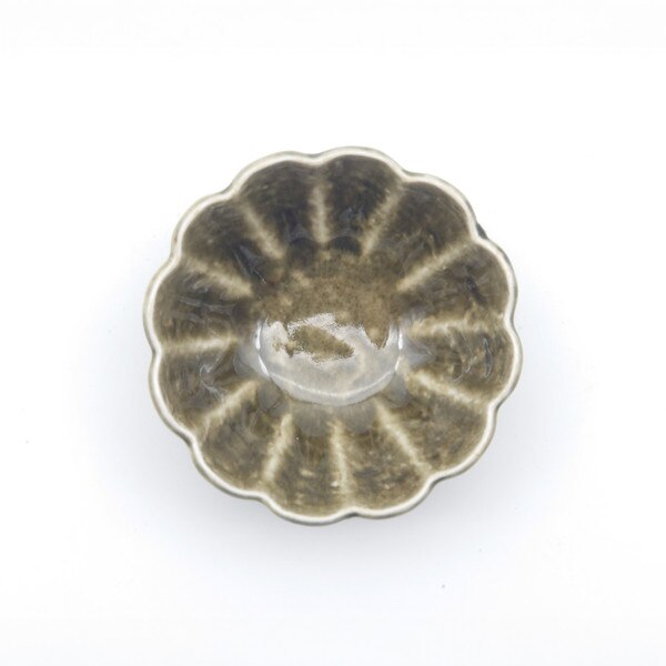Image of Oribe Green Floral Bowl 4.25" 3