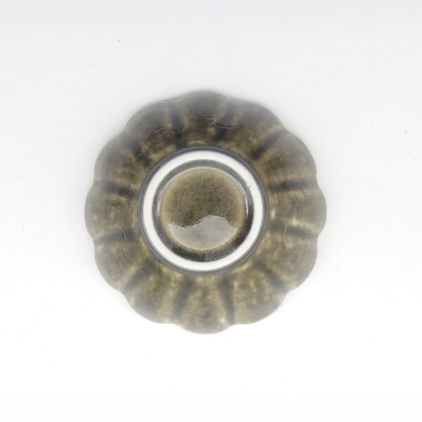 Image of Oribe Green Floral Bowl 4.25" 4