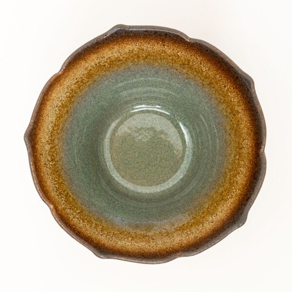 Image of Korin Durable Sage Green Lotus Bowl 4.5" 3