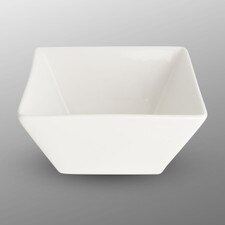 Korin Durable White Square Bowl 4"