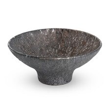 Kinkessho Bronze Pedestal Coupe Bowl 4.75"