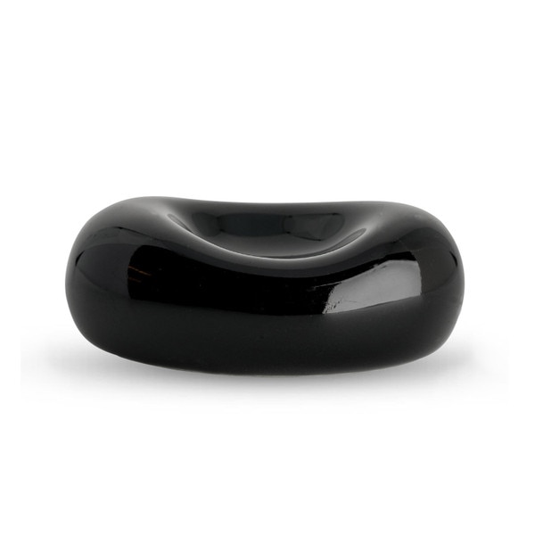 Image of Korin Durable Black Bean Chopstick Rest Small 2