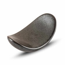 Tessa Black Oval Chopstick Rest