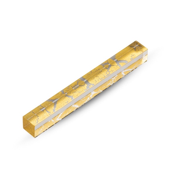 Image of Tsuyabi Crackle Glaze Gold Cutlery Rest
