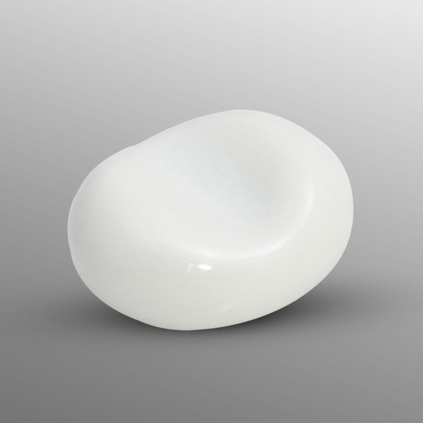 Image of Korin Durable White Bean Chopstick Rest Small 1