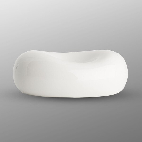 Image of Korin Durable White Bean Chopstick Rest Small 2