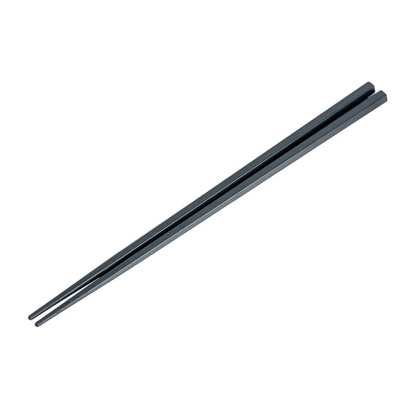 Image of Melamine Black Hexagon Chopsticks 9" (100 Pairs) 1