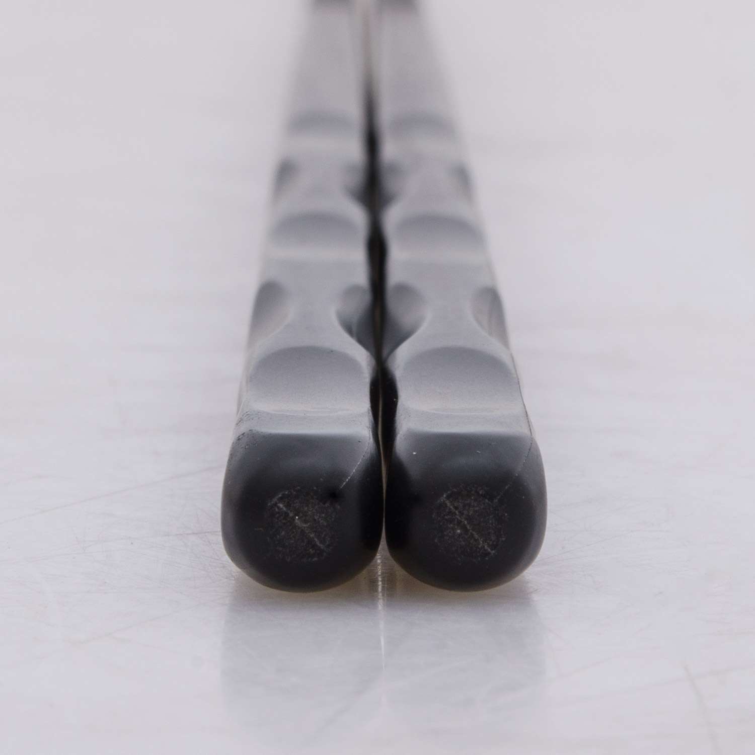 Melamine Black Non Slip Wavy Chopsticks 9