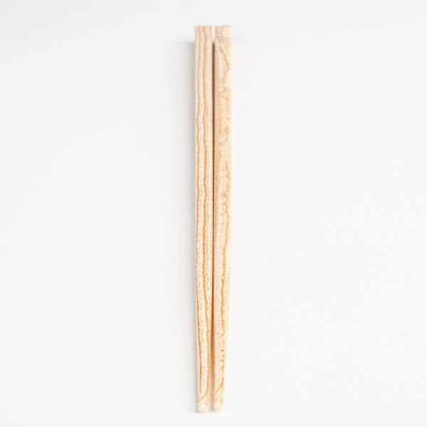 Image of Resin w/ Wood Pattern Chopsticks 9.25" 2