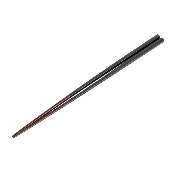 Image of Wooden Black Chopsticks 8.75" (50 Pairs) 1
