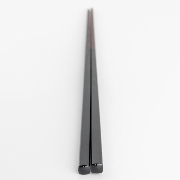 Image of Wooden Black Chopsticks 8.75" (50 Pairs) 3