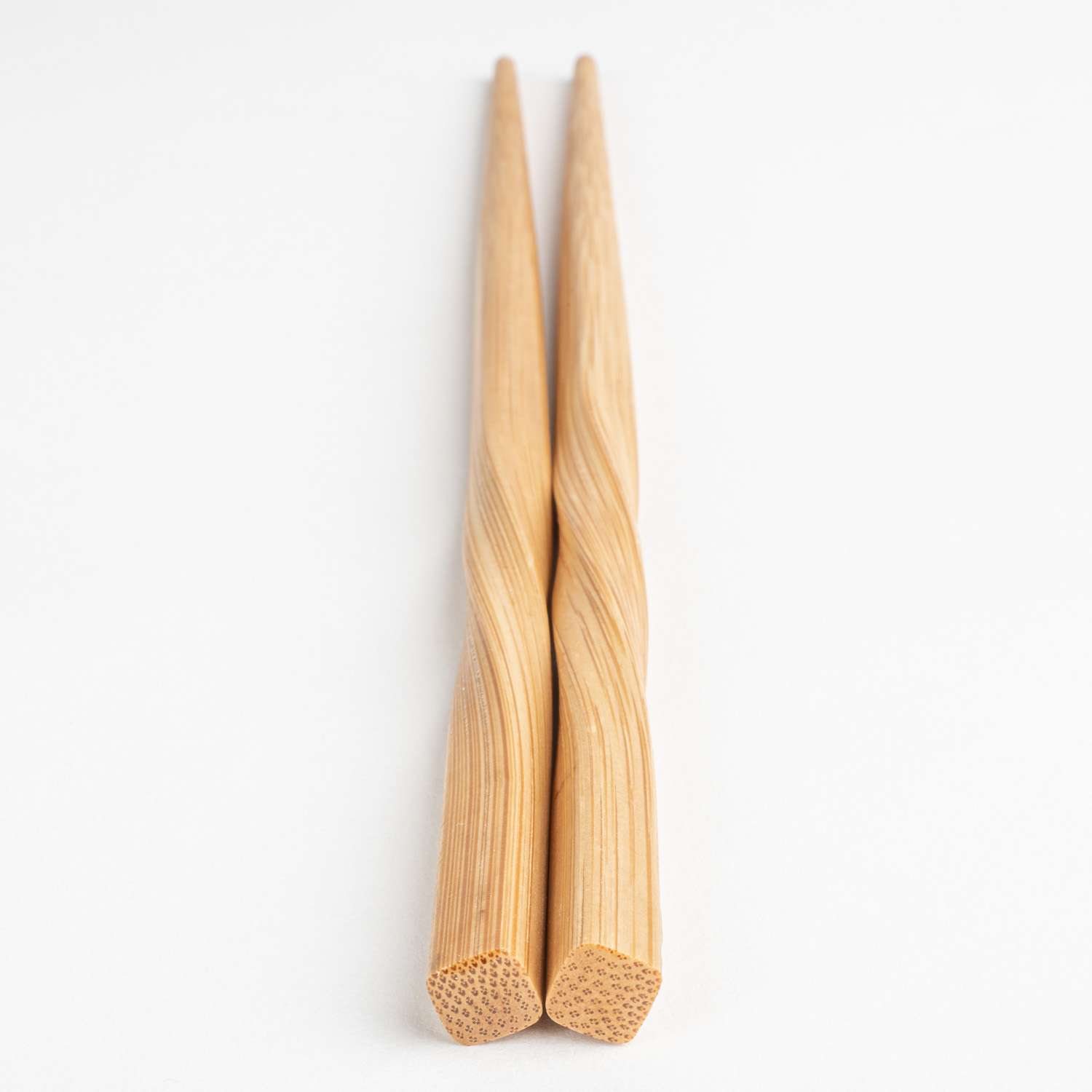 Bamboo Natural Twist Chopsticks 9