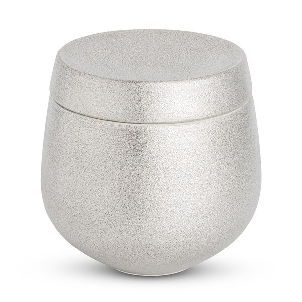 Image of Platinum Drop Lidded Bowl 3.25" 1