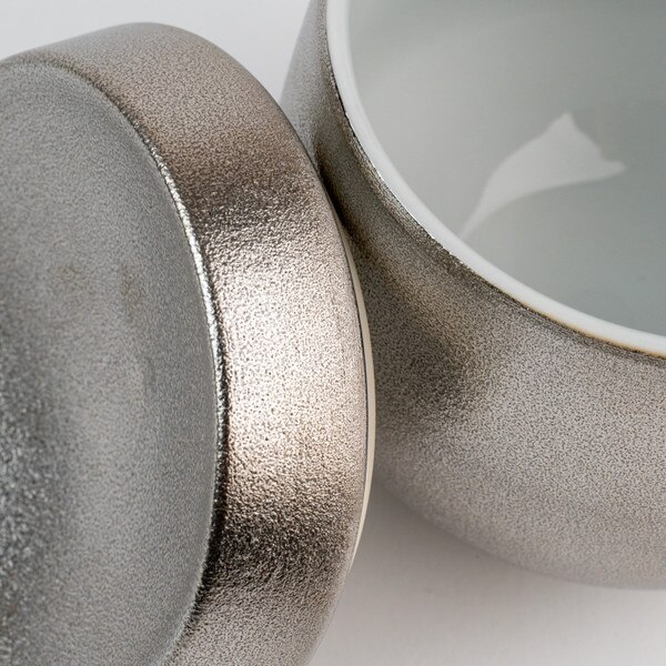 Image of Platinum Drop Lidded Bowl 3.25" 5