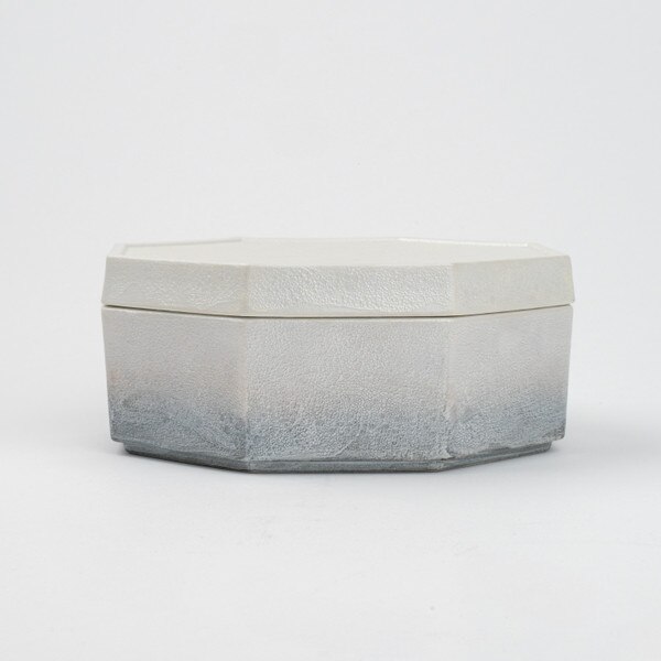 Image of Sea Foam Lidded Bowl 5.75" 2