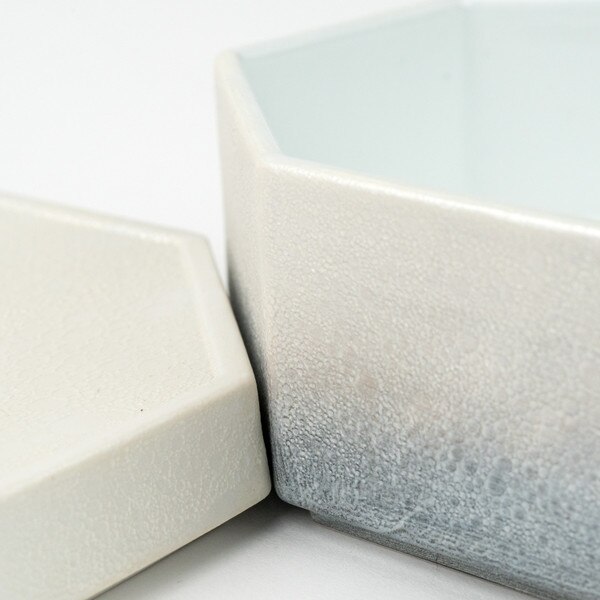 Image of Sea Foam Lidded Bowl 5.75" 4